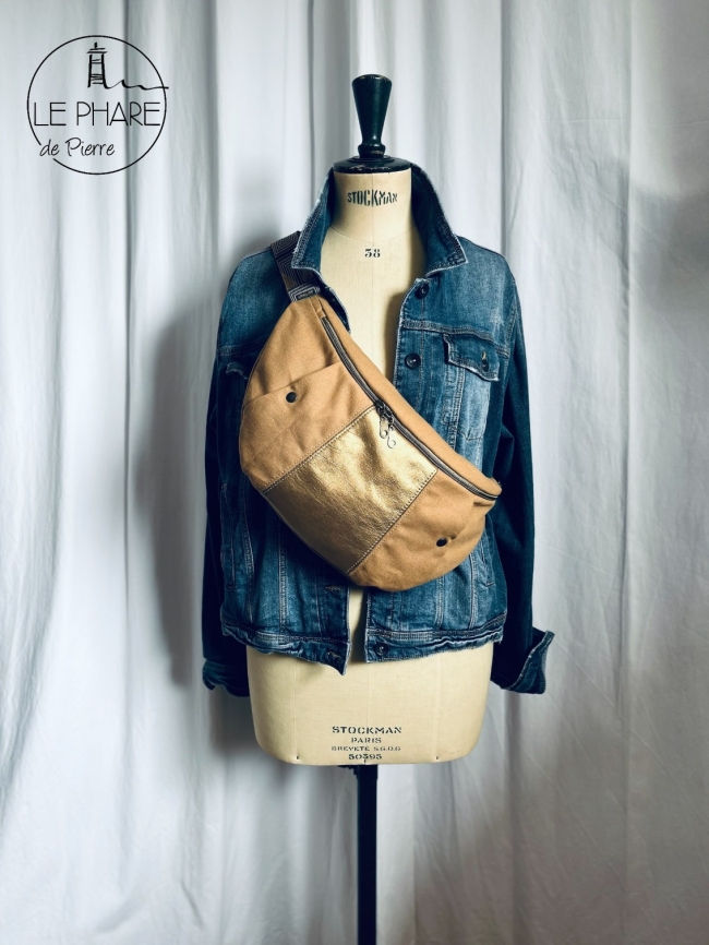 Banane tissu et cuir