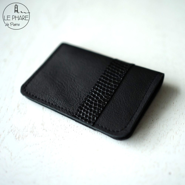 Portefeuille Nomade bande écailles