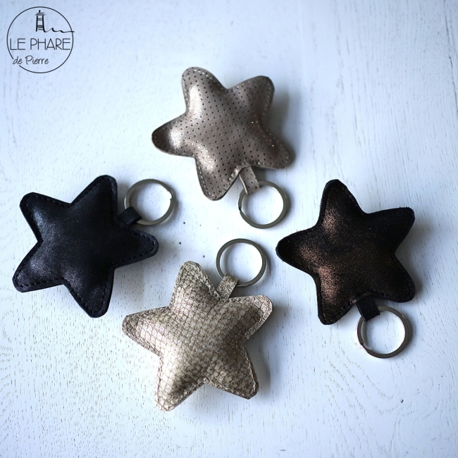 Porte clés étoile