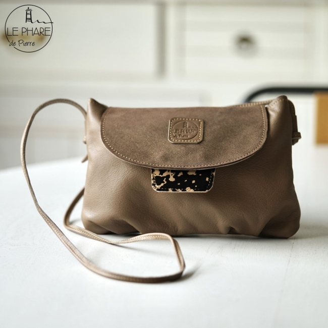 Besace en cuir ZOE