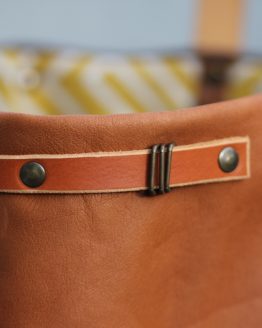 [Cb.C 14] Grand cabas cuir camel- Brun-Doré vernis (25)