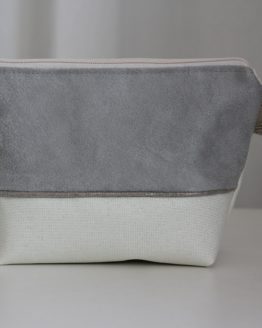 [Tm.20 11] Trousse évasée simili swaro champagne et suédine gris bleu (2)_resultat
