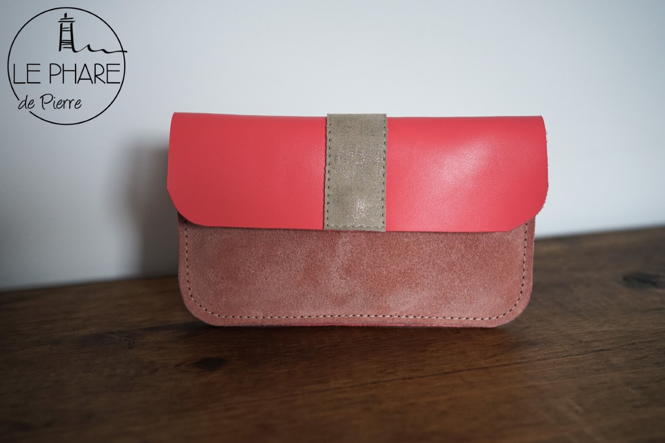 [Cc.23 02] Compagnon cuir rose corail et croûte (1)_resultat (LPDP )