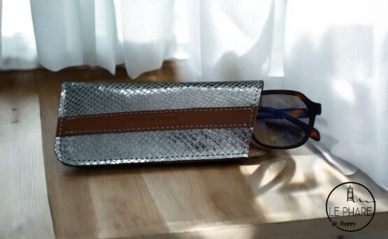 Etui à lunettes en cuir – Image 2