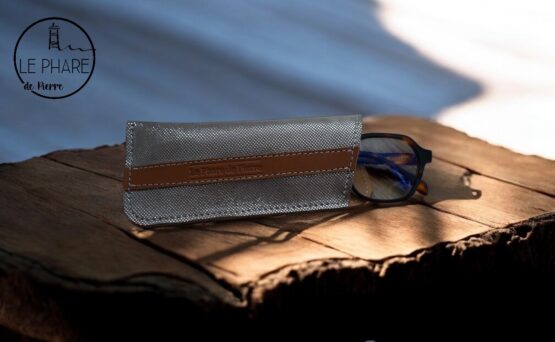 Etui à lunettes en cuir – Image 2
